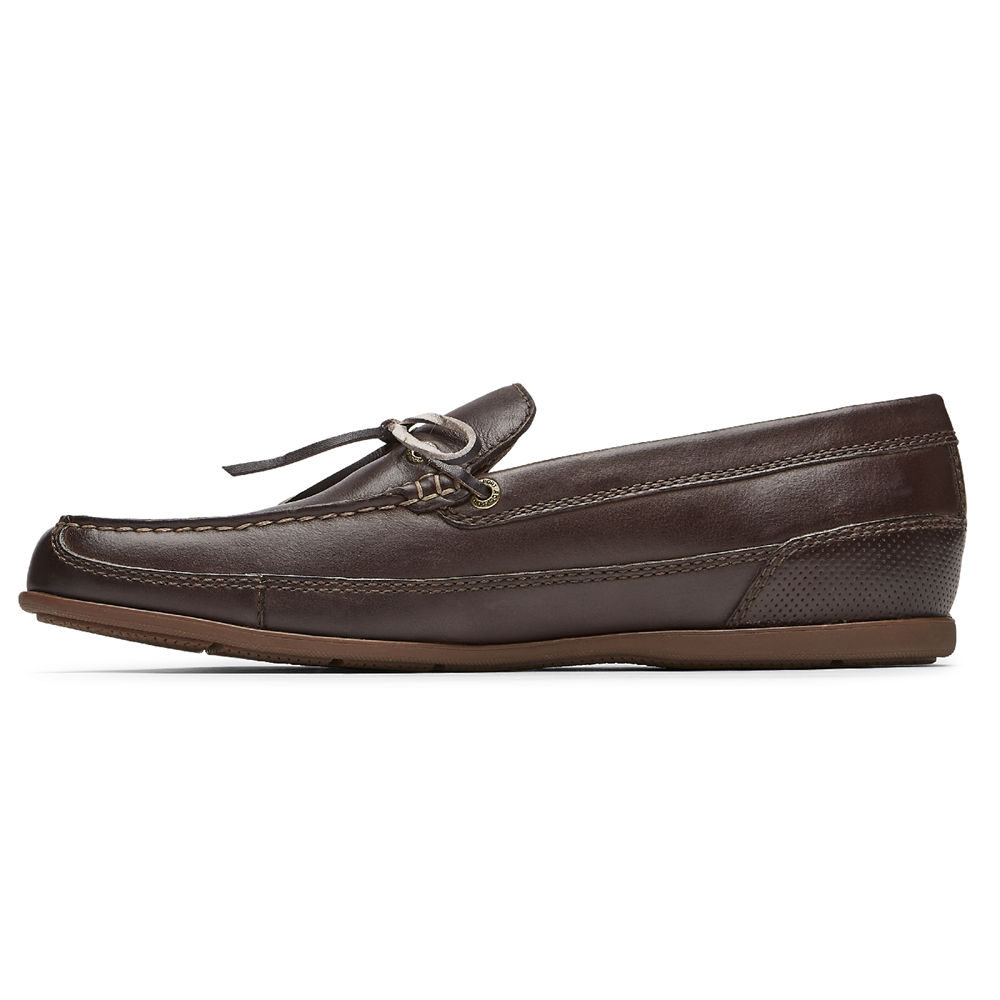 Rockport Loafers Herre Brune - Malcom Tie - GLNK54237